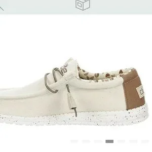 Hey Dude | Shoes | Heydude Mens Wally Slip On Sneaker Ivory  display picture 3